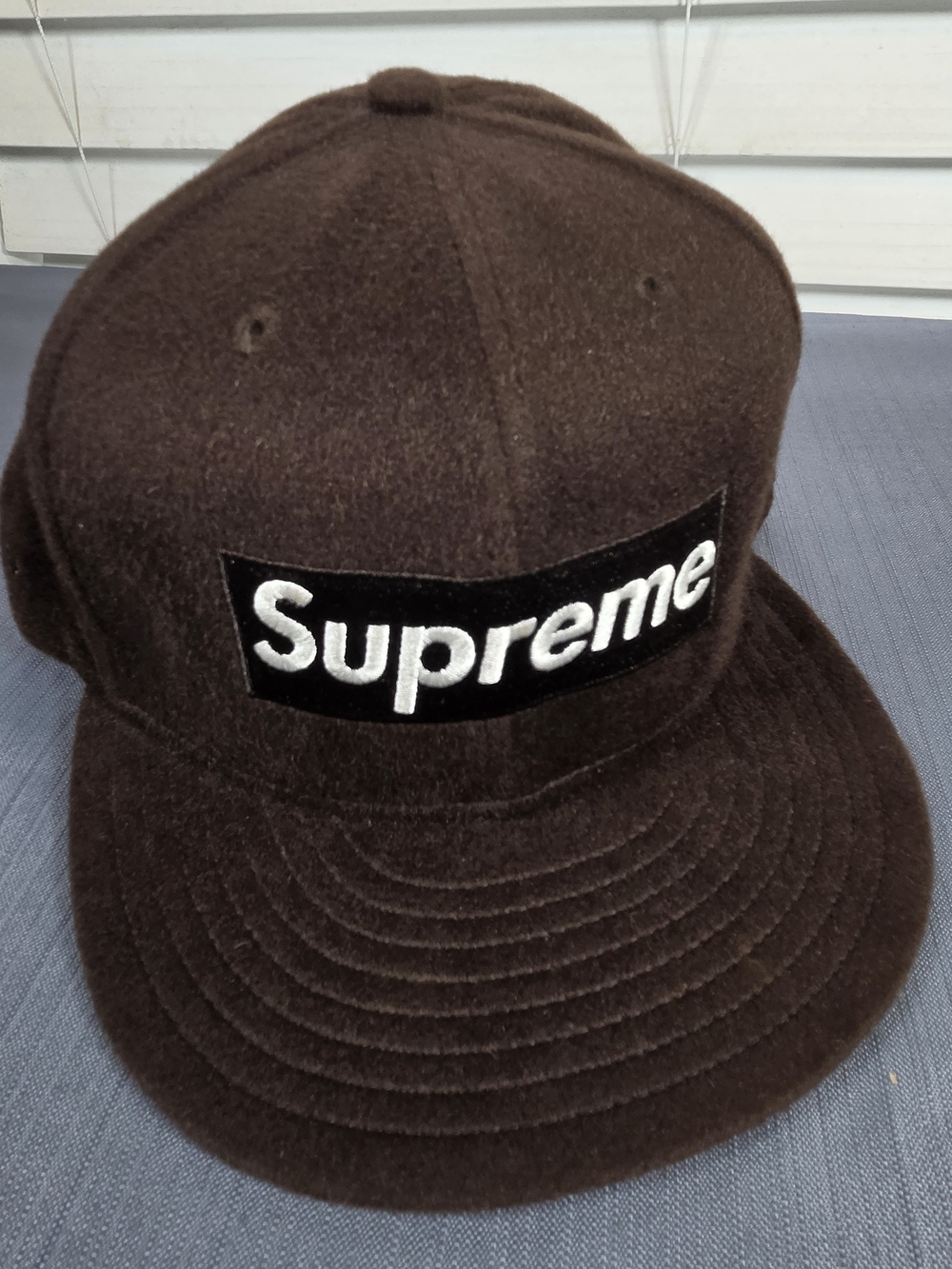 Supreme New Era 59FIFTY World Famous Fitted Hat Size 7⅜